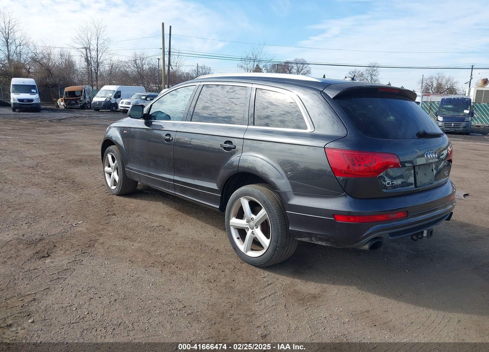 2014 AUDI Q7 3.0T S LINE PRESTIGE VIN: WA1DGAFEXED002838
