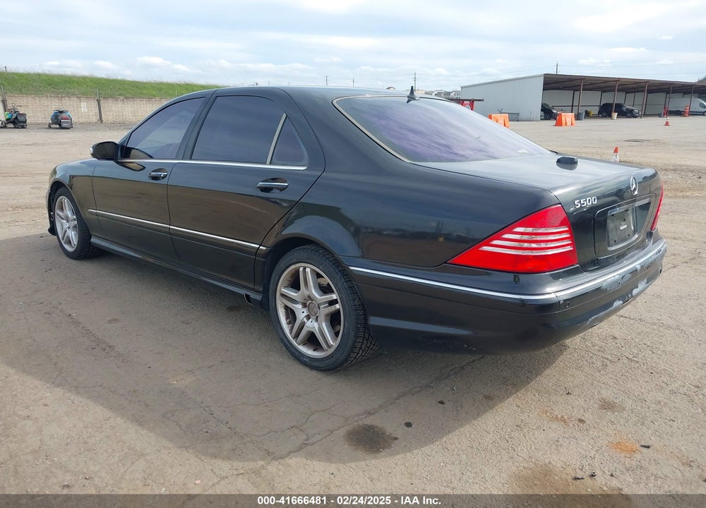 2005 MERCEDES-BENZ S 500 VIN: WDBNG75J35A453198