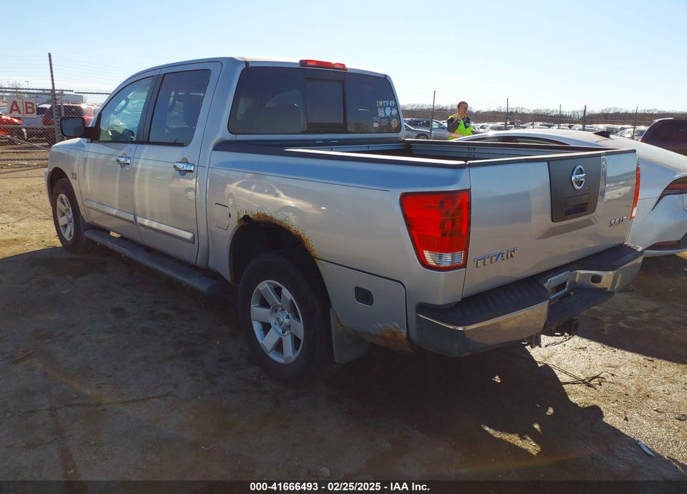2004 NISSAN TITAN LE VIN: 1N6AA07B64N590414