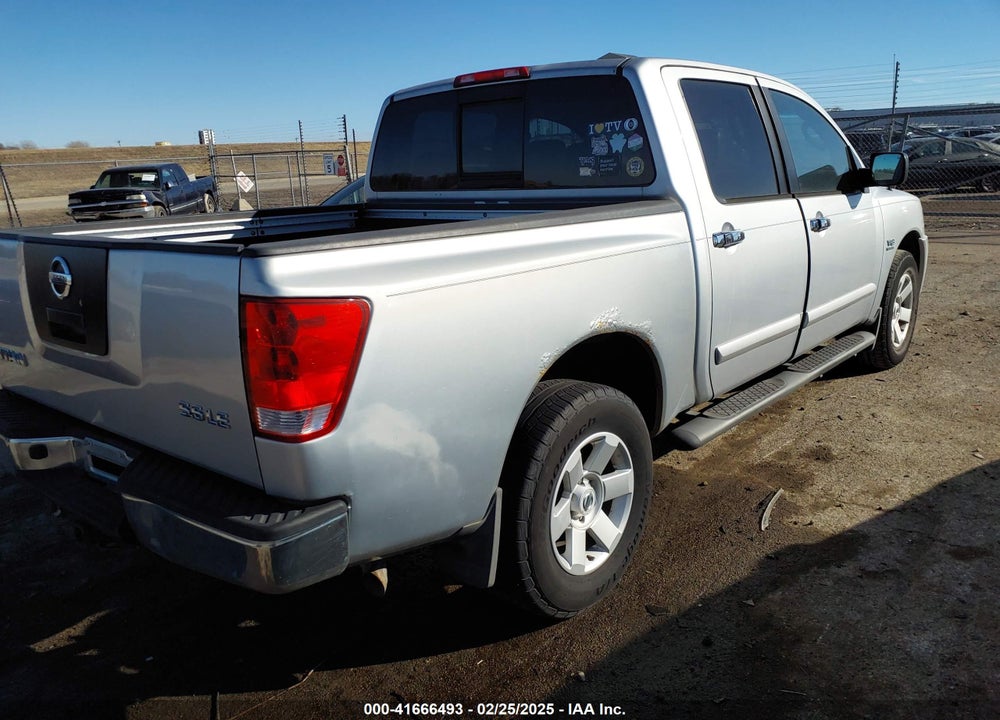 2004 NISSAN TITAN LE VIN: 1N6AA07B64N590414
