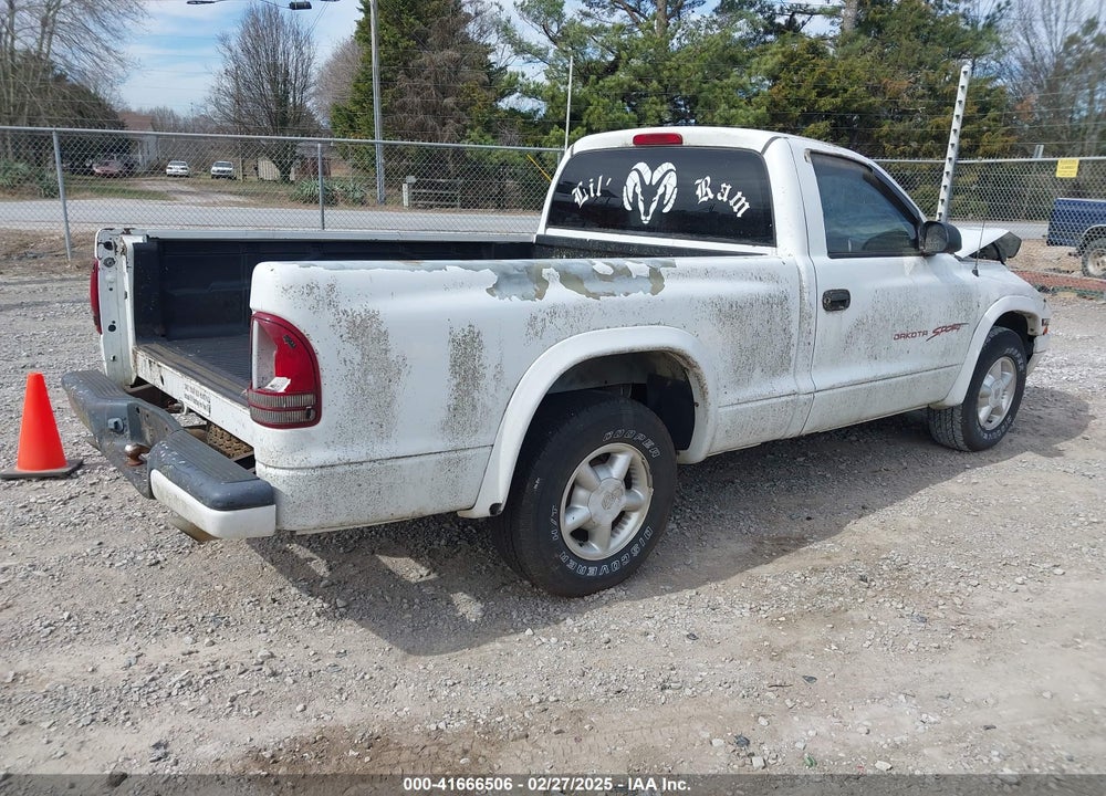 1997 DODGE DAKOTA SLT/SPORT VIN: 1B7FL26X5VS182193