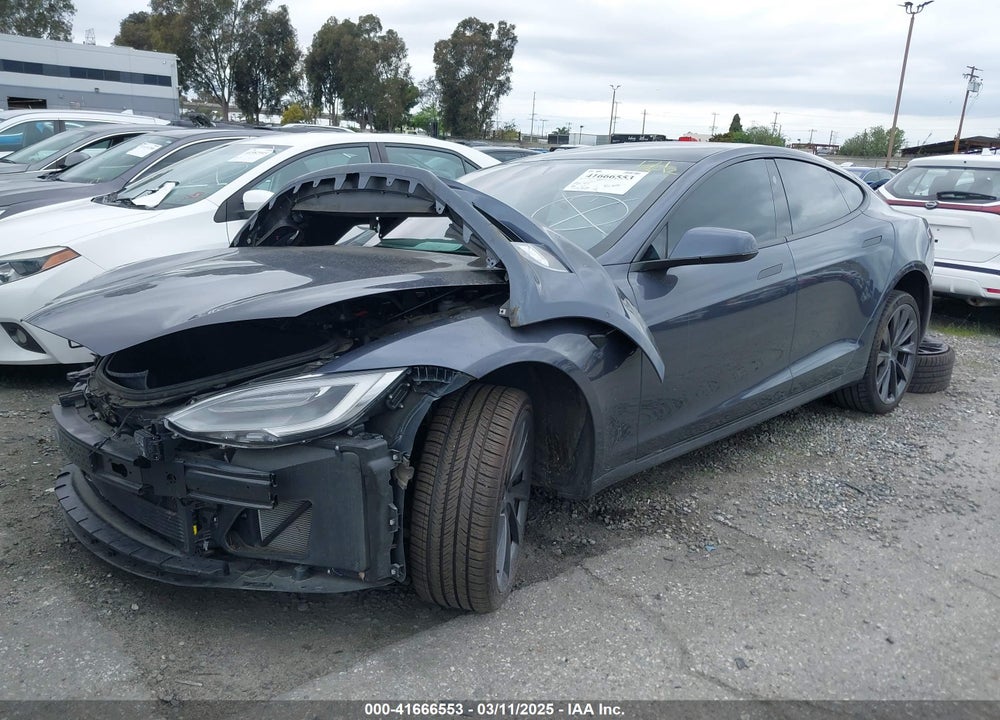 2020 TESLA MODEL S VIN: 5YJSA1E47LF415636