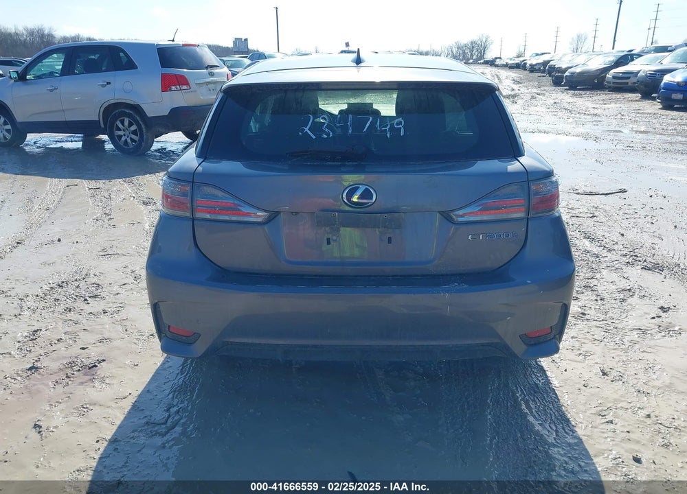 2015 LEXUS CT 200H VIN: JTHKD5BH8F2234749