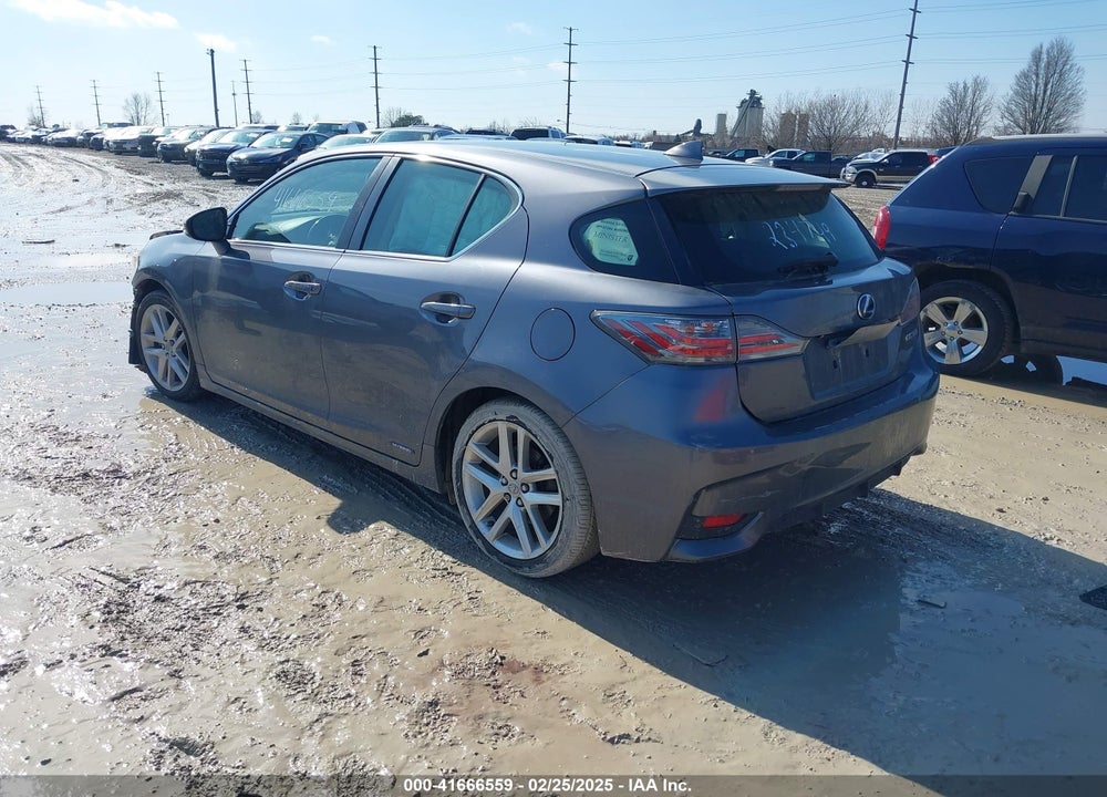 2015 LEXUS CT 200H VIN: JTHKD5BH8F2234749