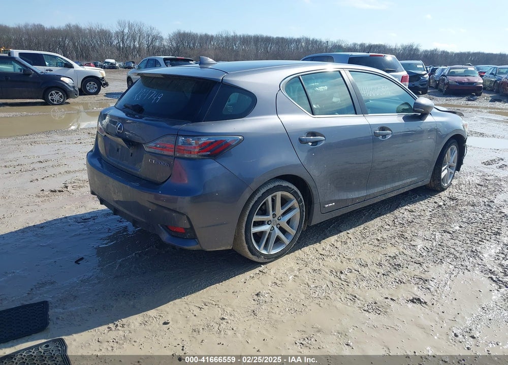 2015 LEXUS CT 200H VIN: JTHKD5BH8F2234749