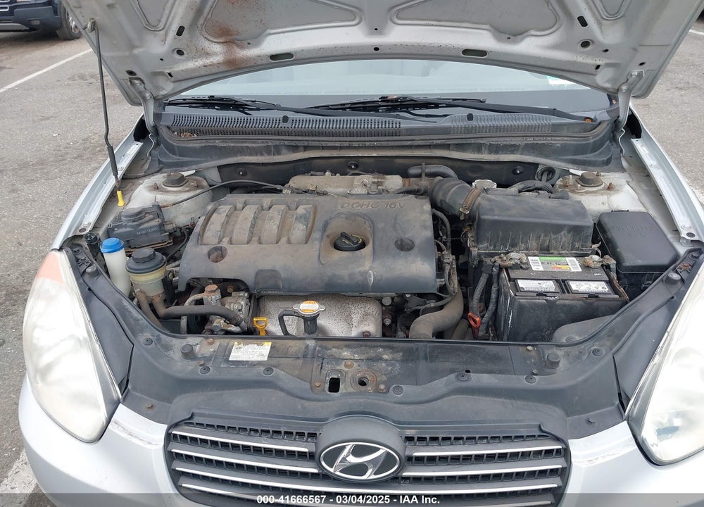 2010 HYUNDAI ACCENT VIN: KMHCN4AC6AU462227