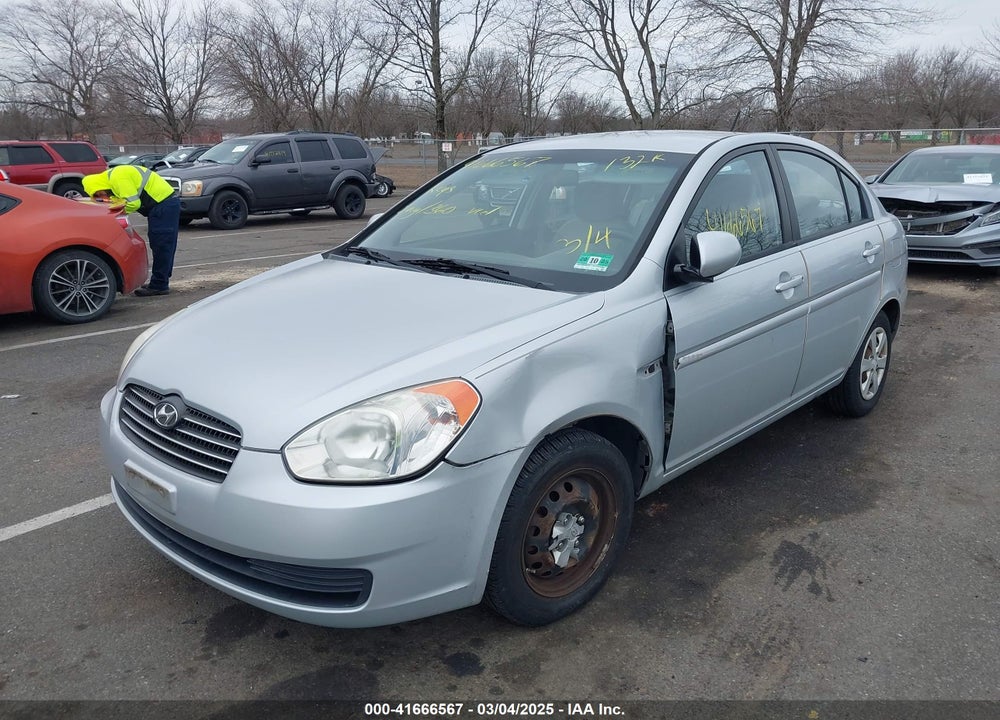 2010 HYUNDAI ACCENT VIN: KMHCN4AC6AU462227