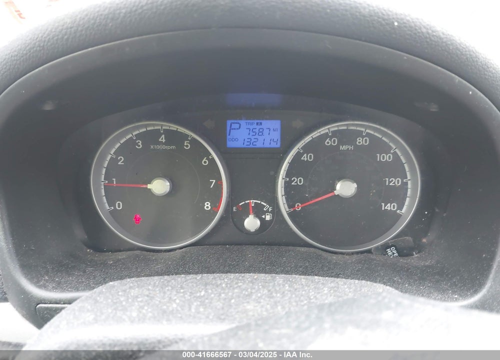 2010 HYUNDAI ACCENT VIN: KMHCN4AC6AU462227
