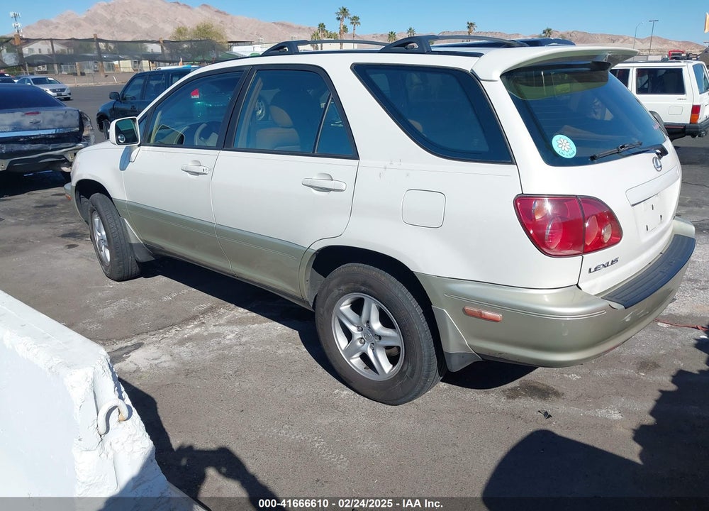 1999 LEXUS RX 300 VIN: JT6GF10U9X0015877