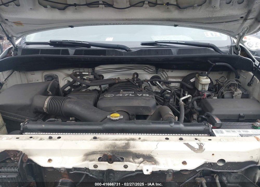 2008 TOYOTA TUNDRA SR5 4.7L V8 VIN: 5TBBT54198S458265