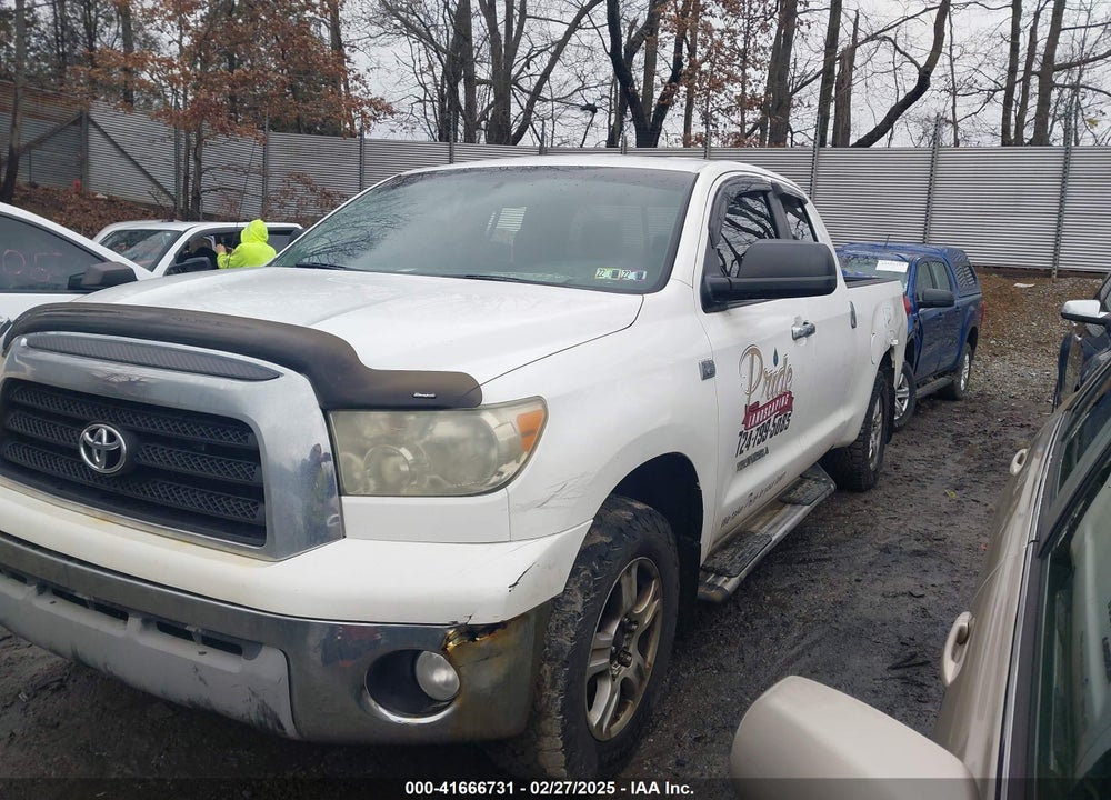 2008 TOYOTA TUNDRA SR5 4.7L V8 VIN: 5TBBT54198S458265