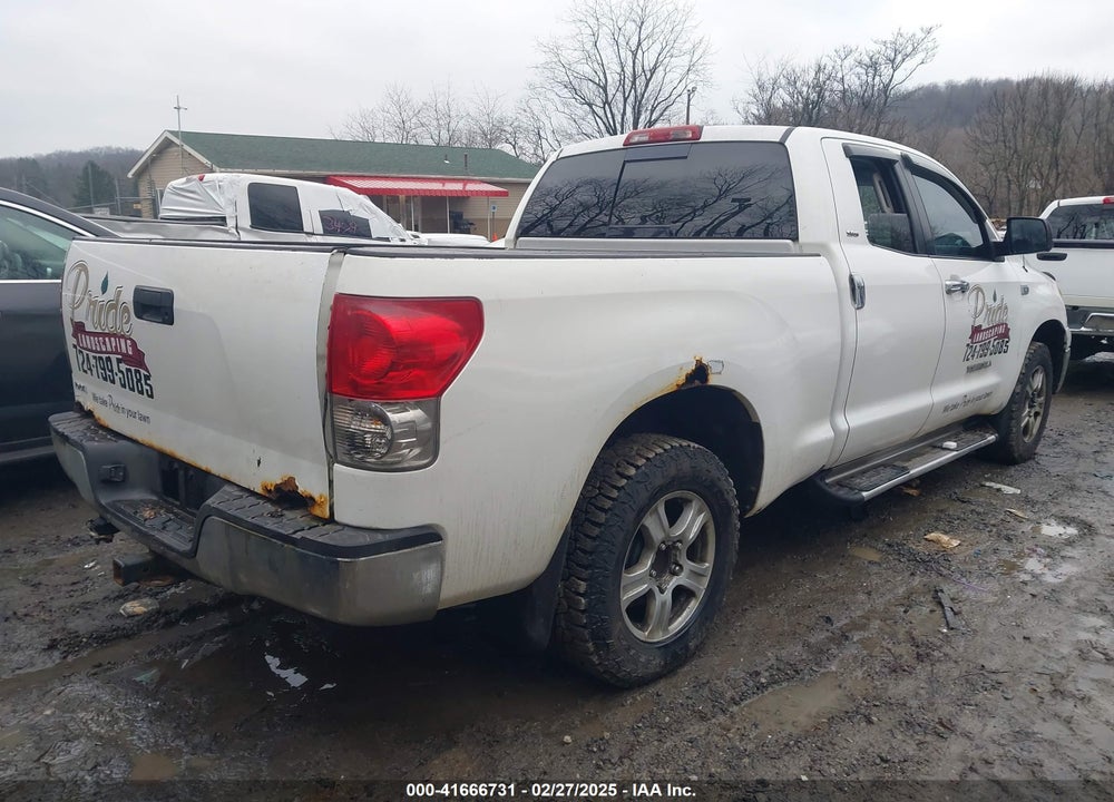 2008 TOYOTA TUNDRA SR5 4.7L V8 VIN: 5TBBT54198S458265