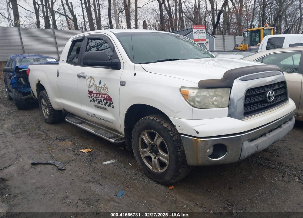 2008 TOYOTA TUNDRA SR5 4.7L V8 VIN: 5TBBT54198S458265