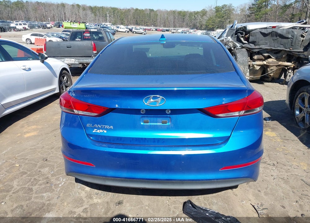 2017 HYUNDAI ELANTRA VIN: 5NPD84LF6HH142515