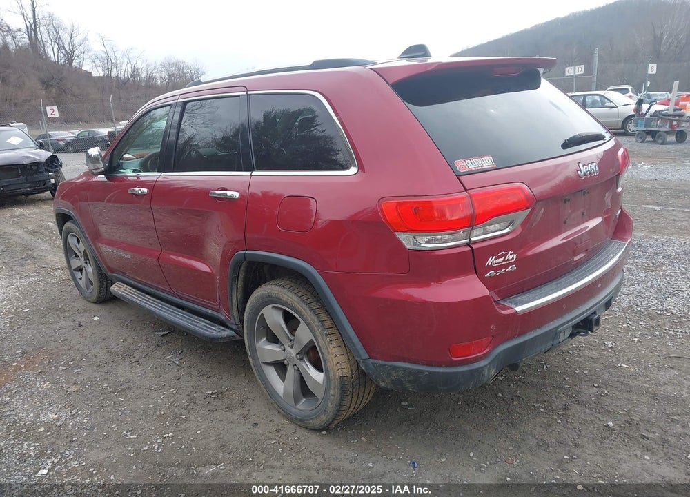 2014 JEEP GRAND CHEROKEE LIMITED VIN: 1C4RJFBG7EC112107