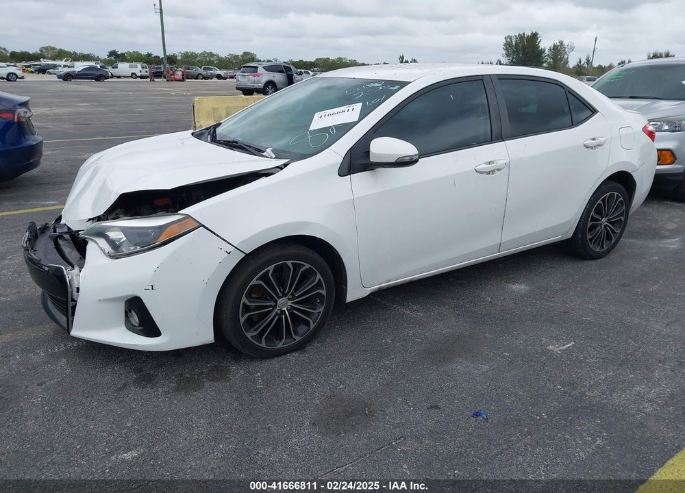 2014 TOYOTA COROLLA S PLUS VIN: 2T1BURHE3EC218254