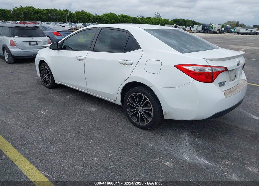 2014 TOYOTA COROLLA S PLUS VIN: 2T1BURHE3EC218254