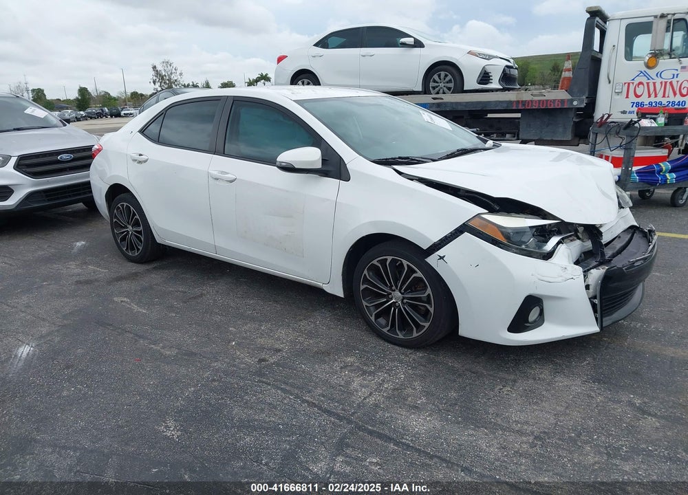 2014 TOYOTA COROLLA S PLUS VIN: 2T1BURHE3EC218254