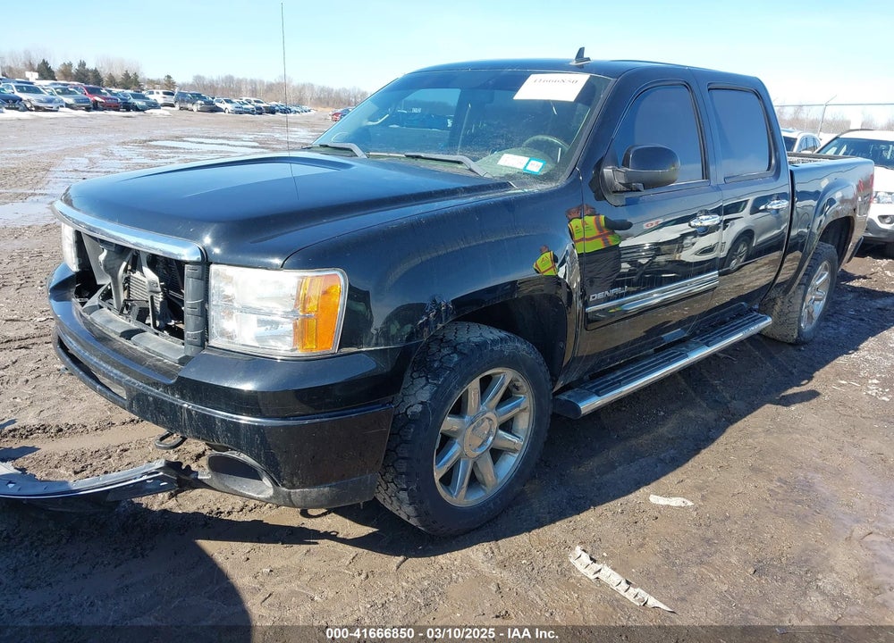 2013 GMC SIERRA 1500 DENALI VIN: 3GTP2XE24DG337445