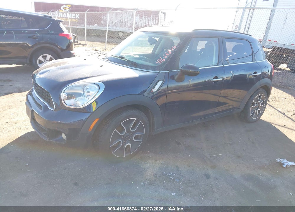 2011 MINI COOPER S COUNTRYMAN VIN: WMWZC5C54BWL55124