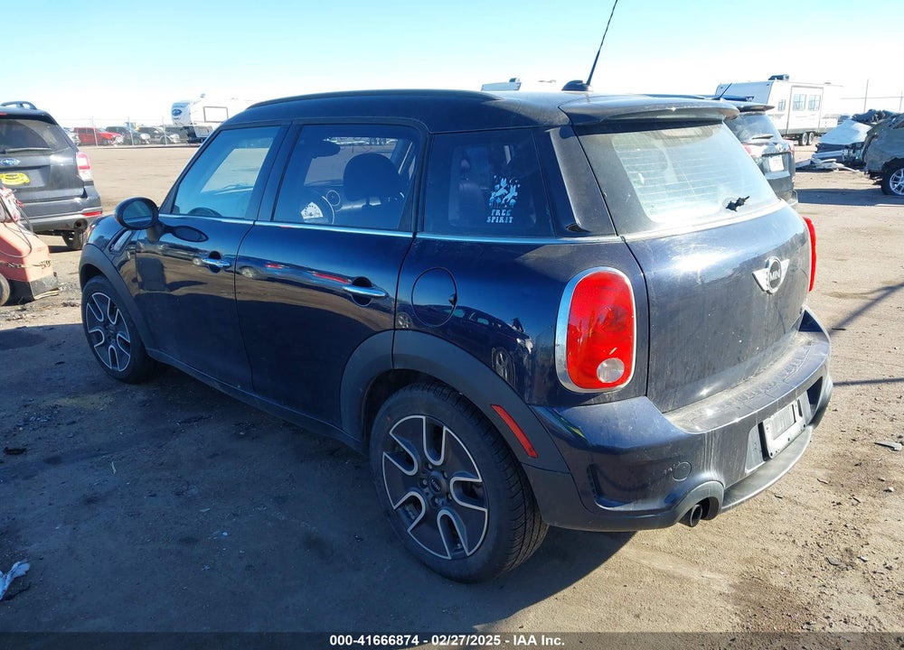2011 MINI COOPER S COUNTRYMAN VIN: WMWZC5C54BWL55124