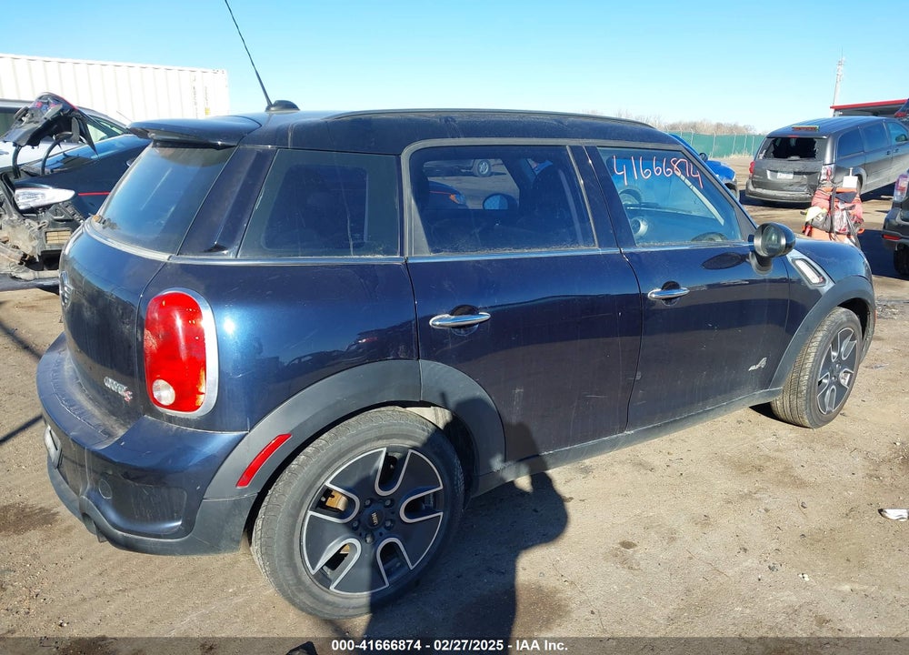 2011 MINI COOPER S COUNTRYMAN VIN: WMWZC5C54BWL55124