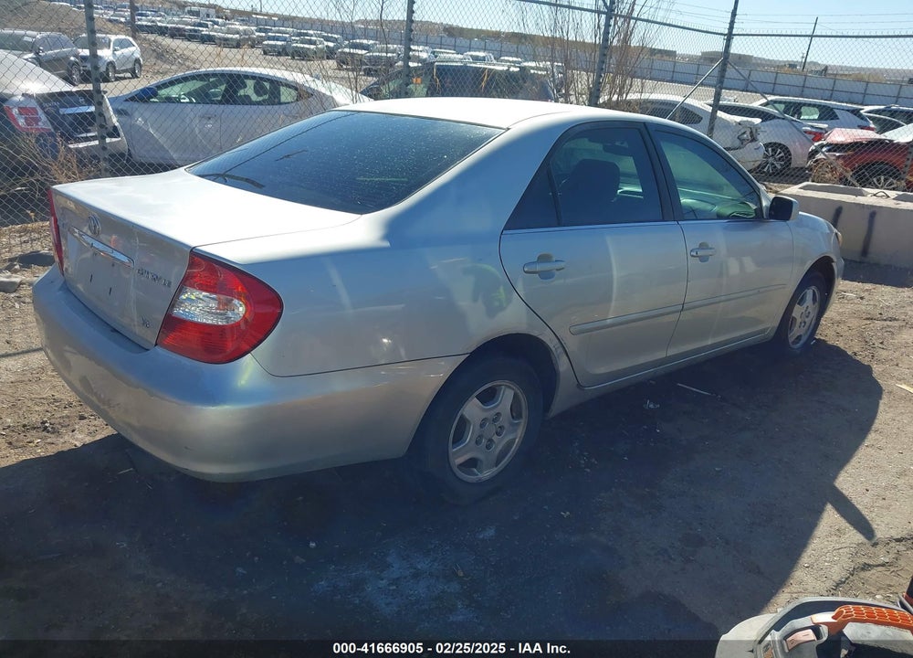 2002 TOYOTA CAMRY LE V6 VIN: 4T1BF32K72U035181