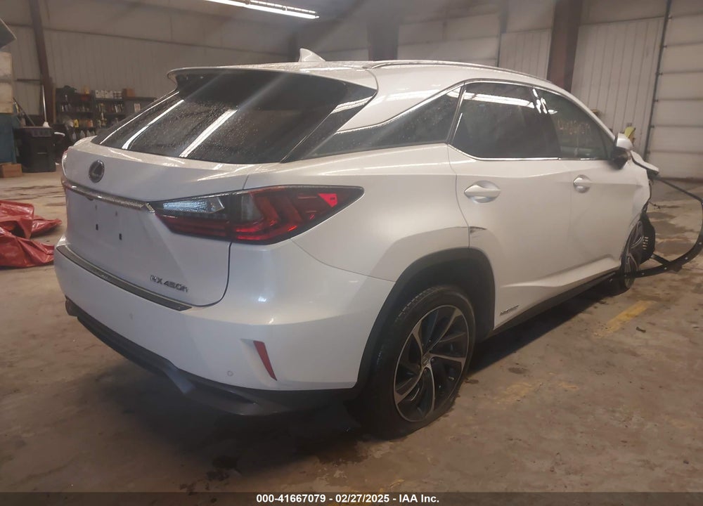 2017 LEXUS RX 450H VIN: 2T2BGMCA5HC012321