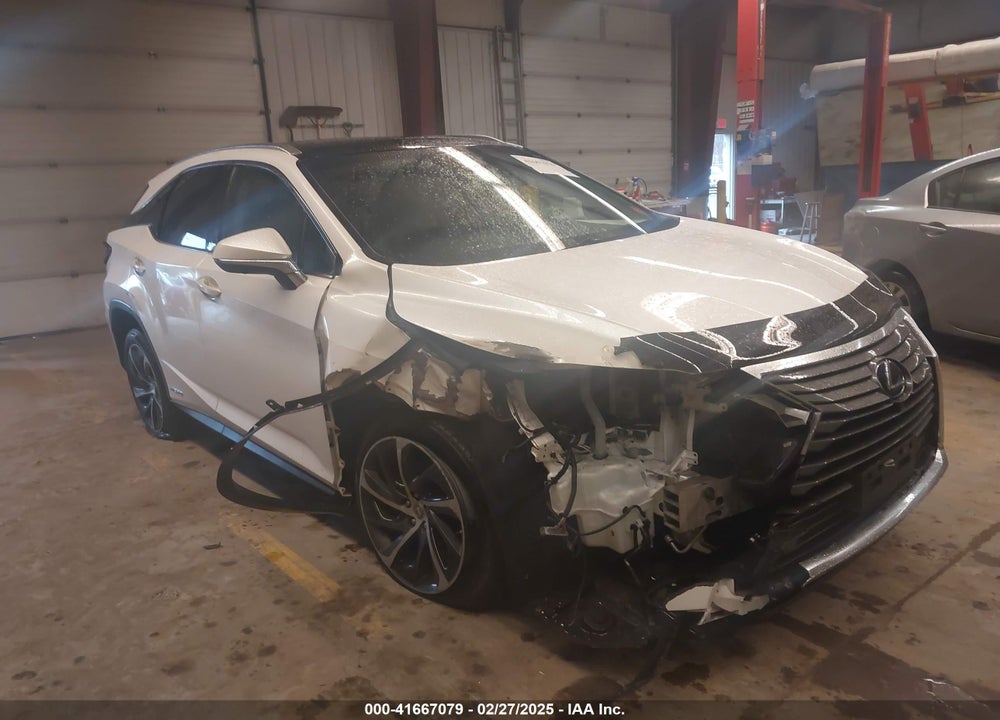 2017 LEXUS RX 450H VIN: 2T2BGMCA5HC012321