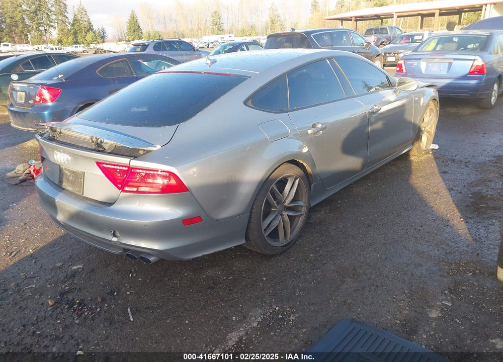 2015 AUDI S7 4.0T VIN: WAUW2AFC9FN013270