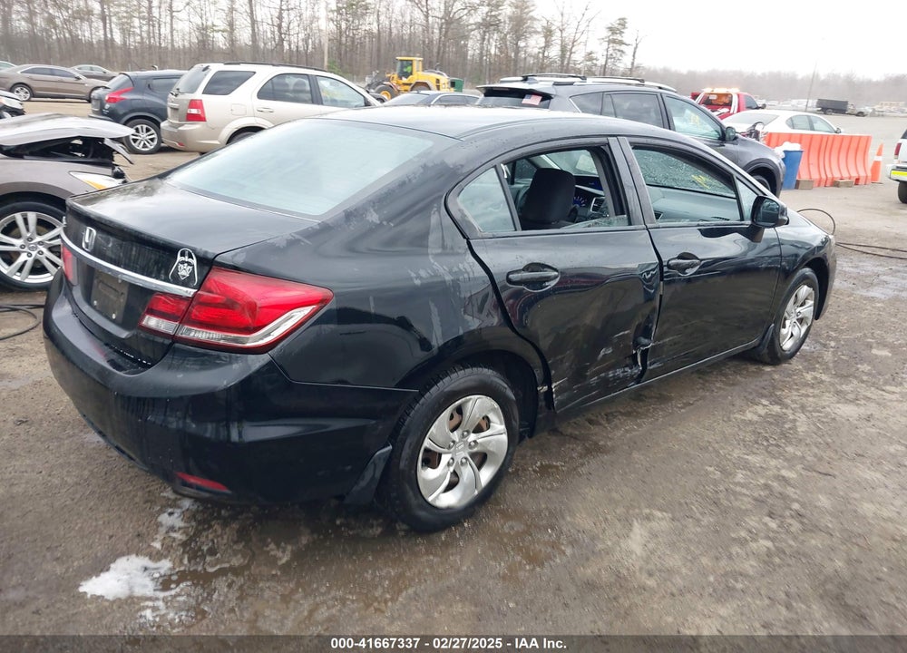 2013 HONDA CIVIC VIN: 19XFB2F55DE263178