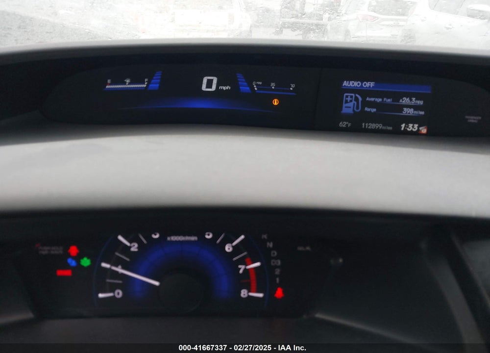 2013 HONDA CIVIC VIN: 19XFB2F55DE263178
