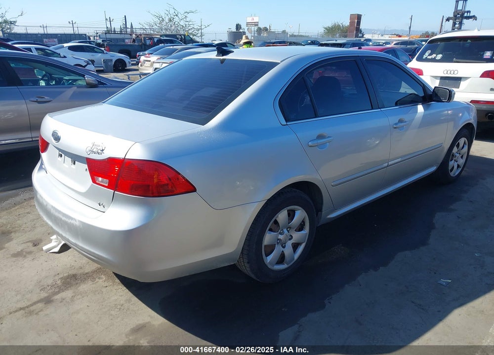 2009 KIA OPTIMA LX VIN: KNAGE228495333586