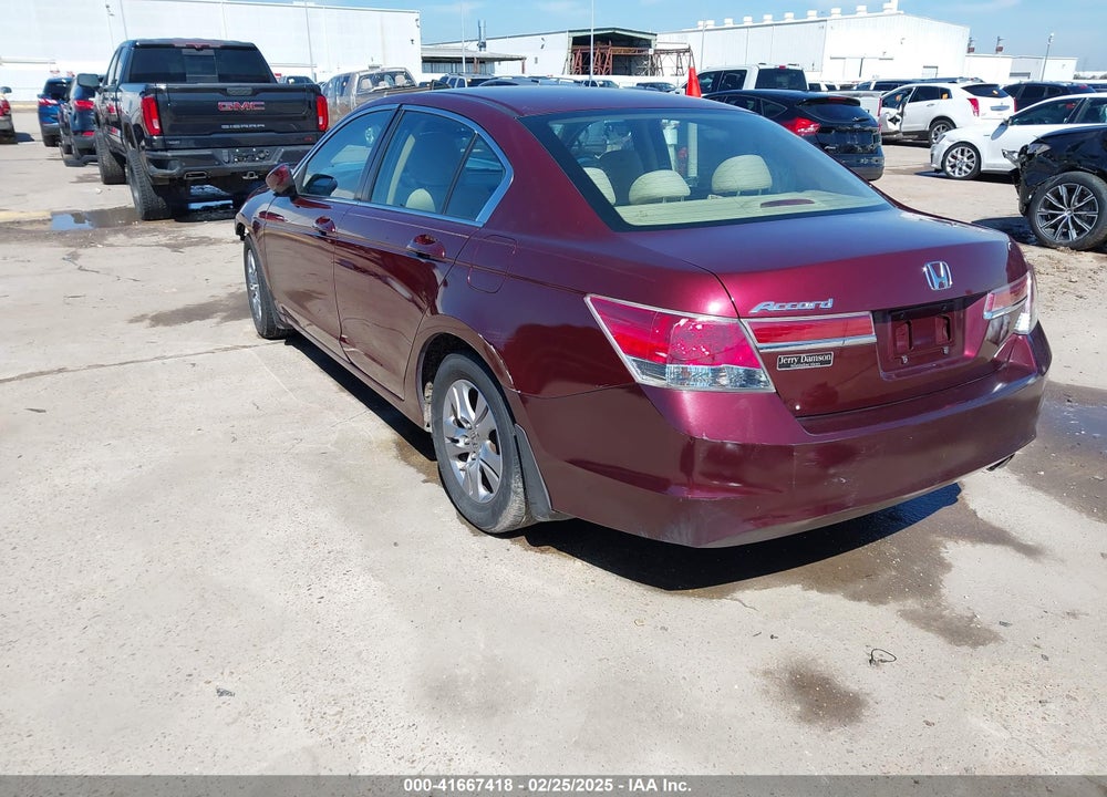 2012 HONDA ACCORD 2.4 LX-P VIN: 1HGCP2F44CA190481