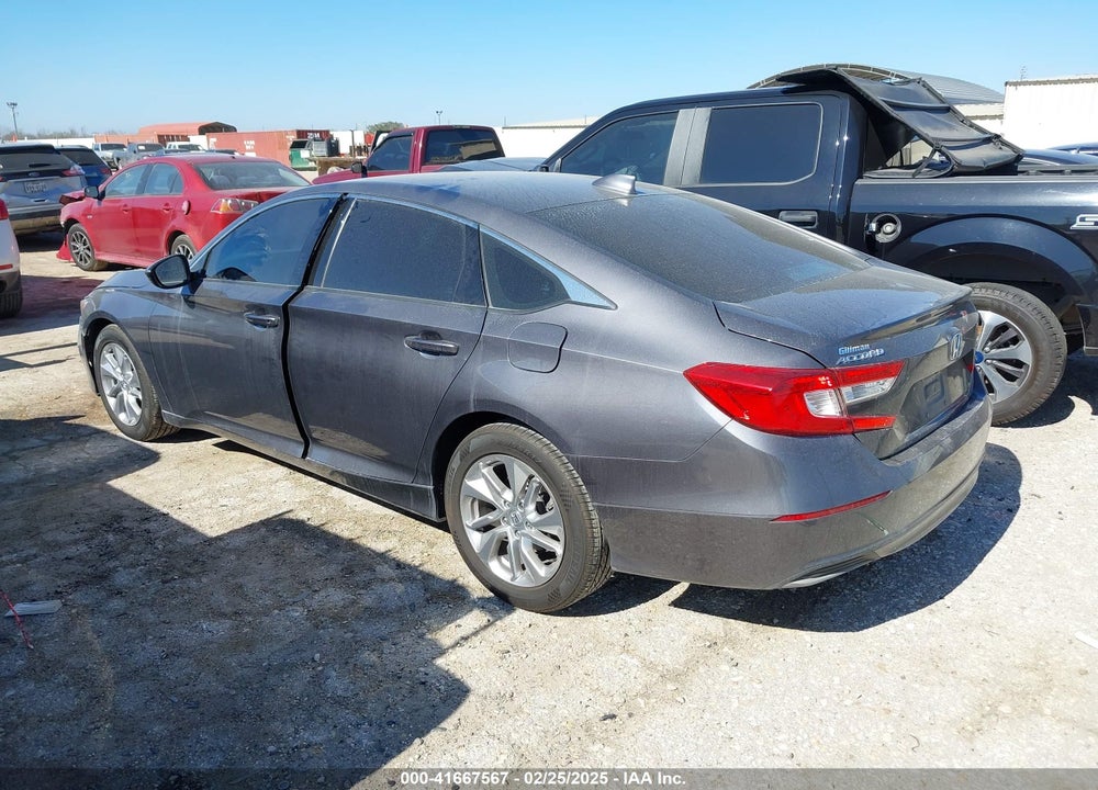 2019 HONDA ACCORD VIN: 1HGCV1F16KA038741