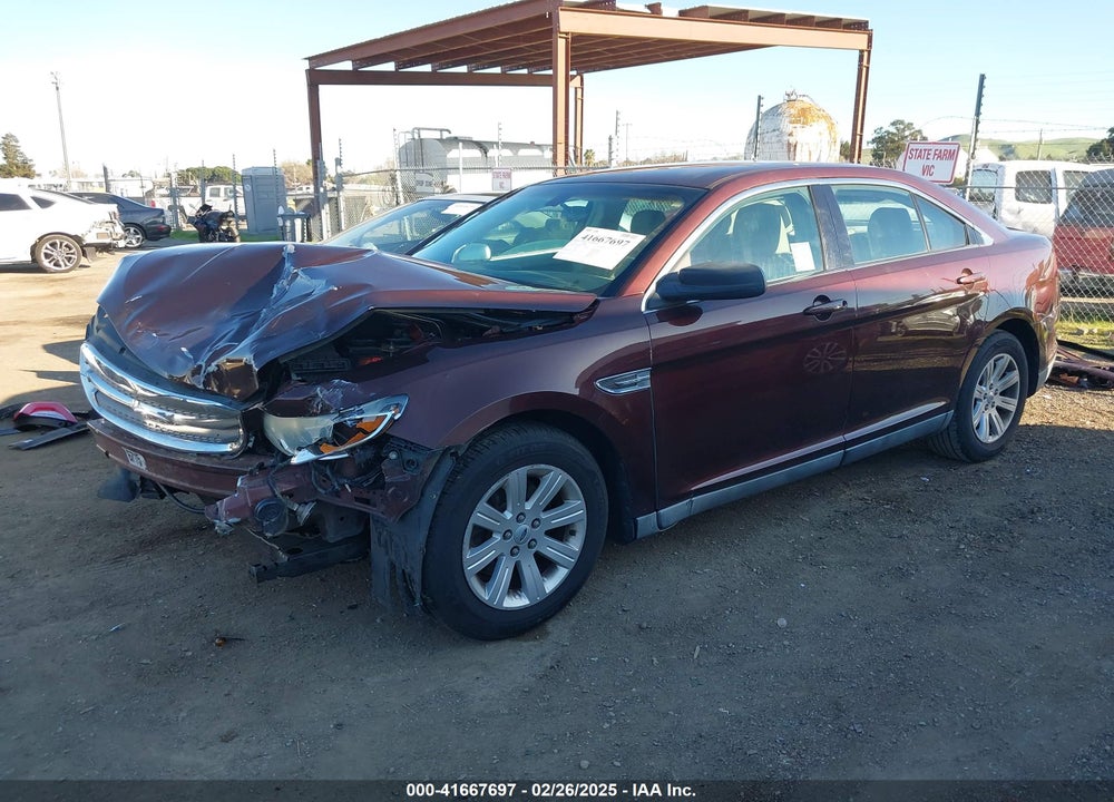 2010 FORD TAURUS VIN: 1FAHP2DW3AG139479