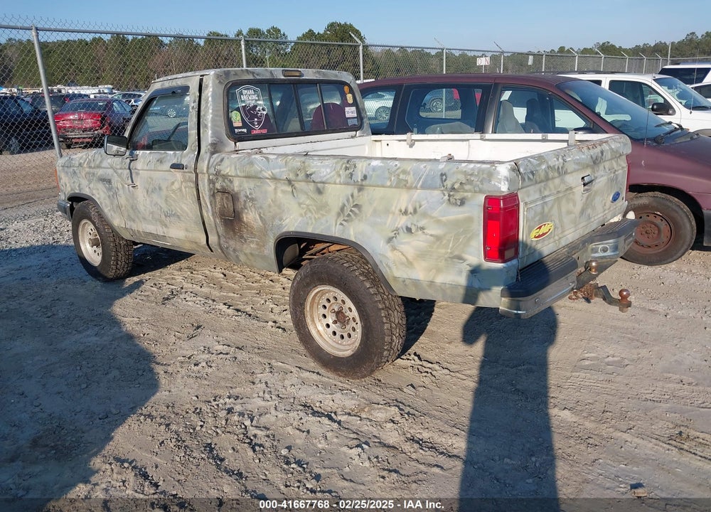1992 FORD RANGER VIN: 1FTCR11X9NUB21789