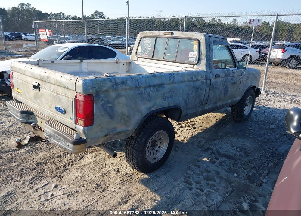 1992 FORD RANGER VIN: 1FTCR11X9NUB21789
