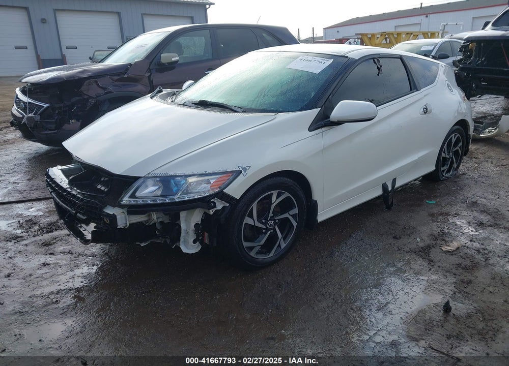 2016 HONDA CR-Z EX/EX-L NAVI VIN: JHMZF1C63GS001166