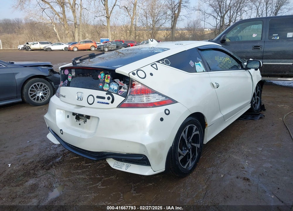 2016 HONDA CR-Z EX/EX-L NAVI VIN: JHMZF1C63GS001166