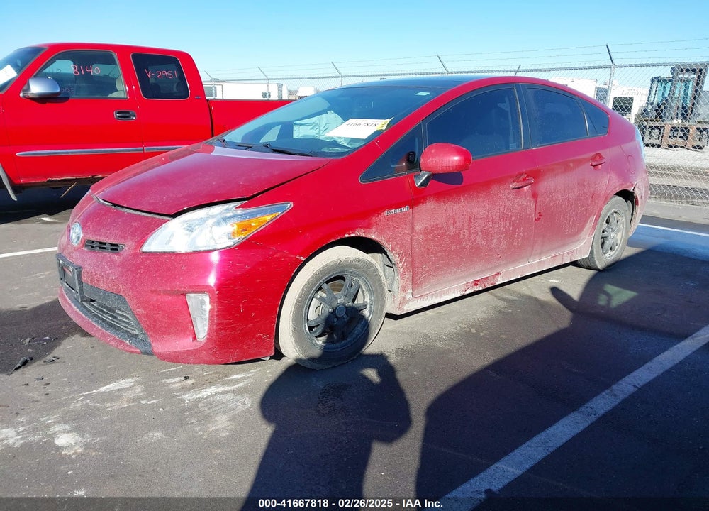 2015 TOYOTA PRIUS VIN: JTDKN3DU0F1869984