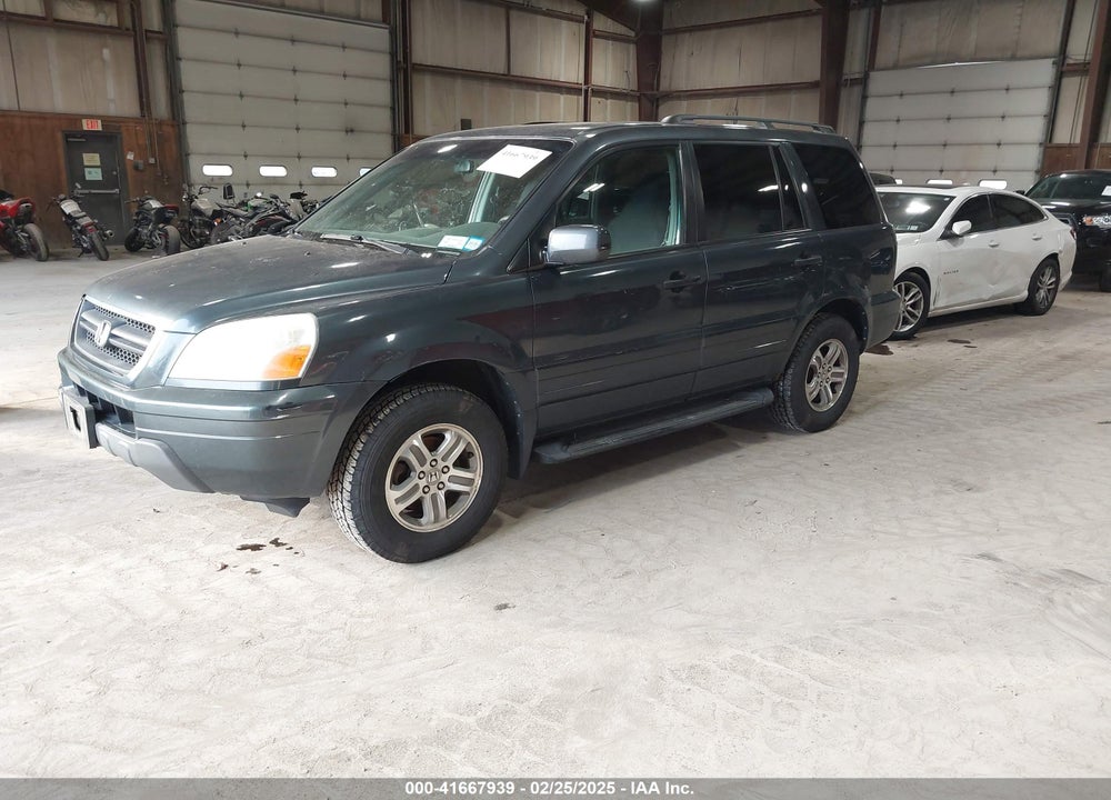 2004 HONDA PILOT EX-L VIN: 2HKYF18614H504193