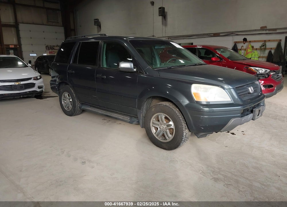 2004 HONDA PILOT EX-L VIN: 2HKYF18614H504193