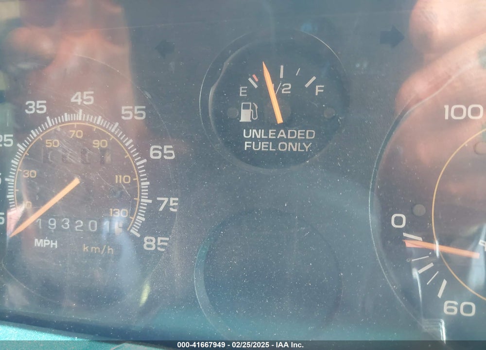 1993 GMC RALLY WAGON / VAN G2500 VIN: 1GDEG25KXPF516022