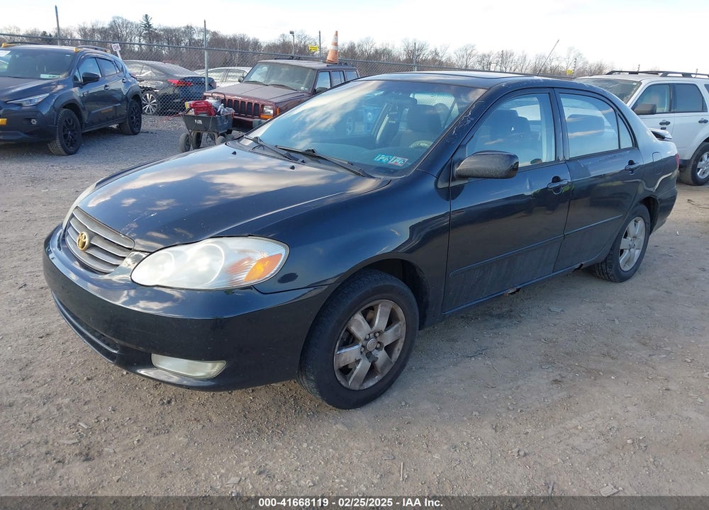 2004 TOYOTA COROLLA S VIN: 2T1BR32E44C226661