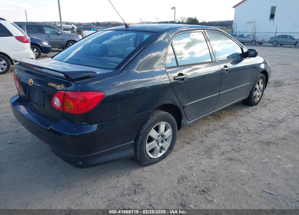 2004 TOYOTA COROLLA S VIN: 2T1BR32E44C226661