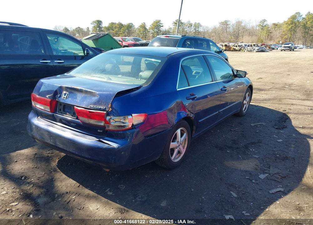 2003 HONDA ACCORD 2.4 EX VIN: 1HGCM56643A126663