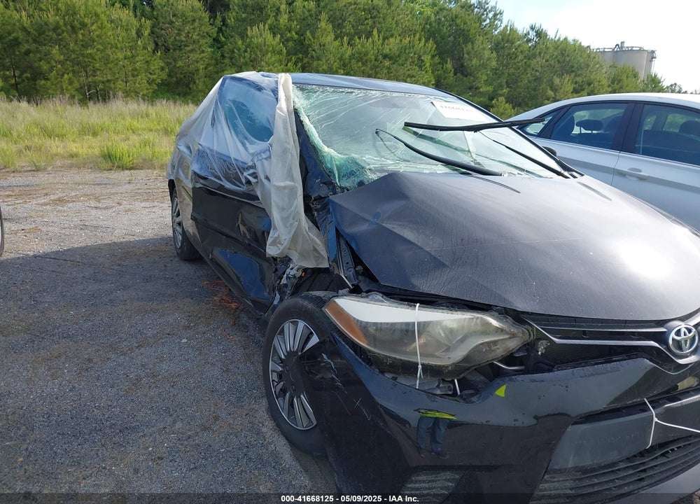 2016 TOYOTA COROLLA L VIN: 2T1BURHE7GC486615