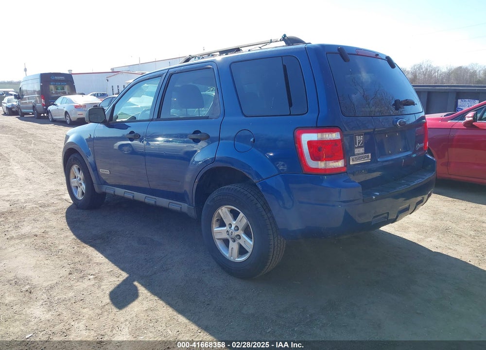 2008 FORD ESCAPE HYBRID VIN: 1FMCU49H68KC40277