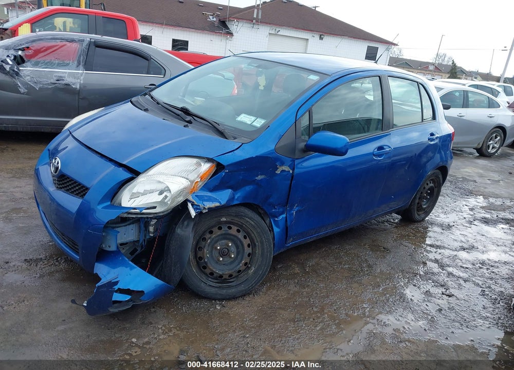 2010 TOYOTA YARIS VIN: JTDKT4K31A5313447